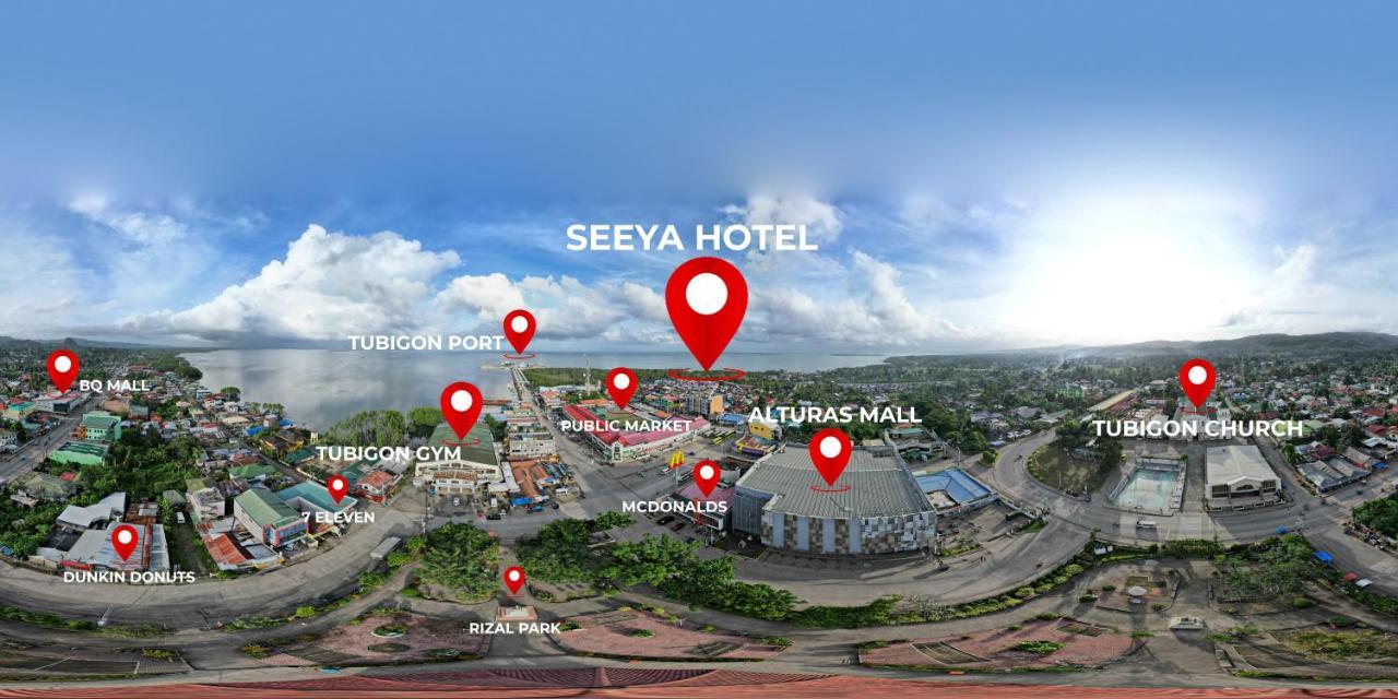 Seeya Hotel Tubigon Exterior foto